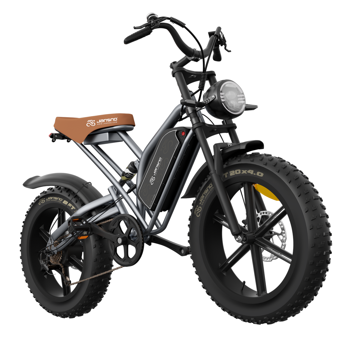 Thumb throttle, updated version of Jansno X50 fat tire electric bikes