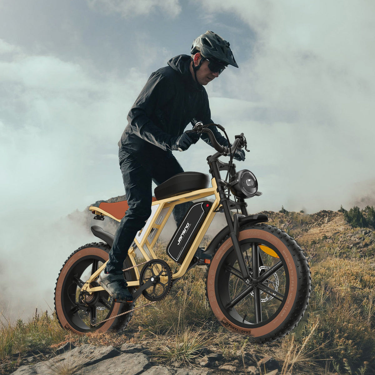 The jansno X70 Mountain electric bicycles