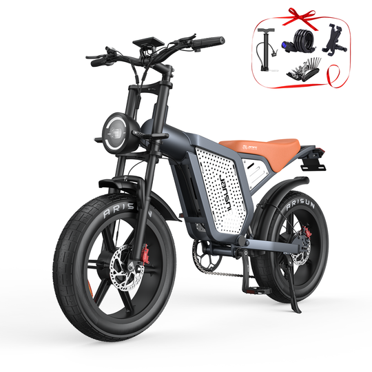 JANSNO X60 Dual Motor E-Bike – Fast & Powerful Ride